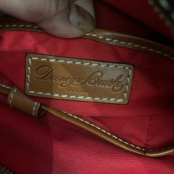 Dooney & Bourke Black Pebbled Leather Lexington Tote Bag - Picture 12 of 15